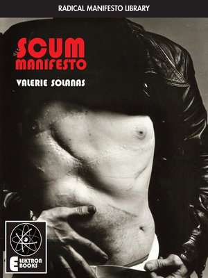 cover image of The SCUM Manifesto